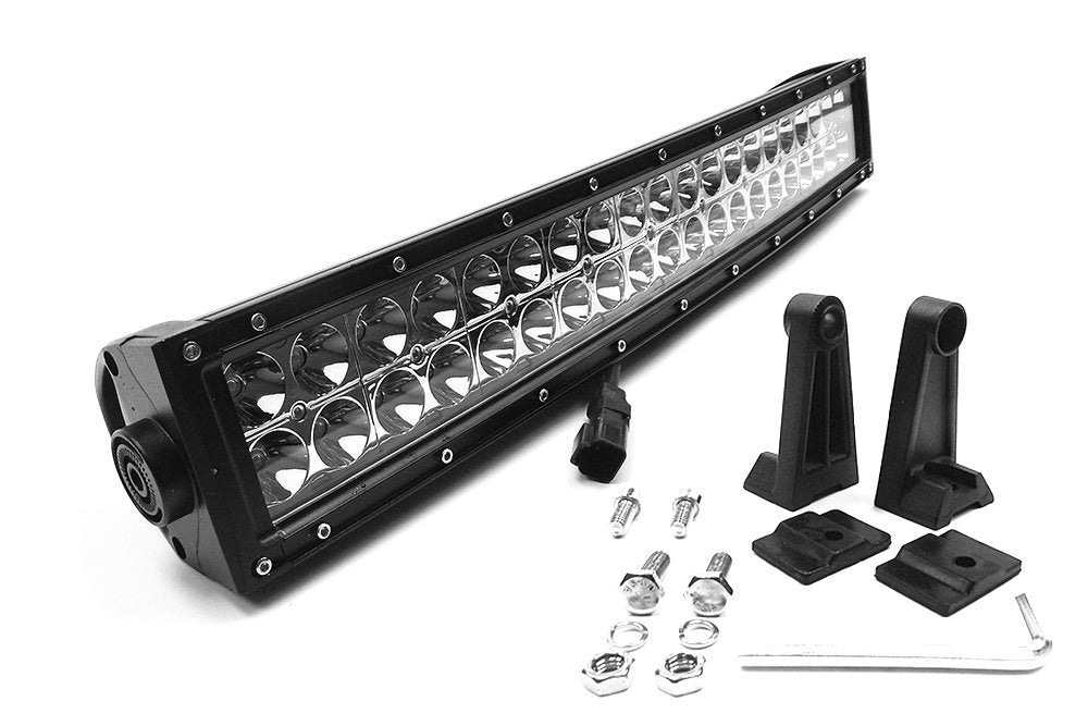 20" Southern Truck 74020 120W LED Light Bar (Crvd, Dbl Row, Combo Flood/Beam DT Harness 79900/9,600 Lumens)