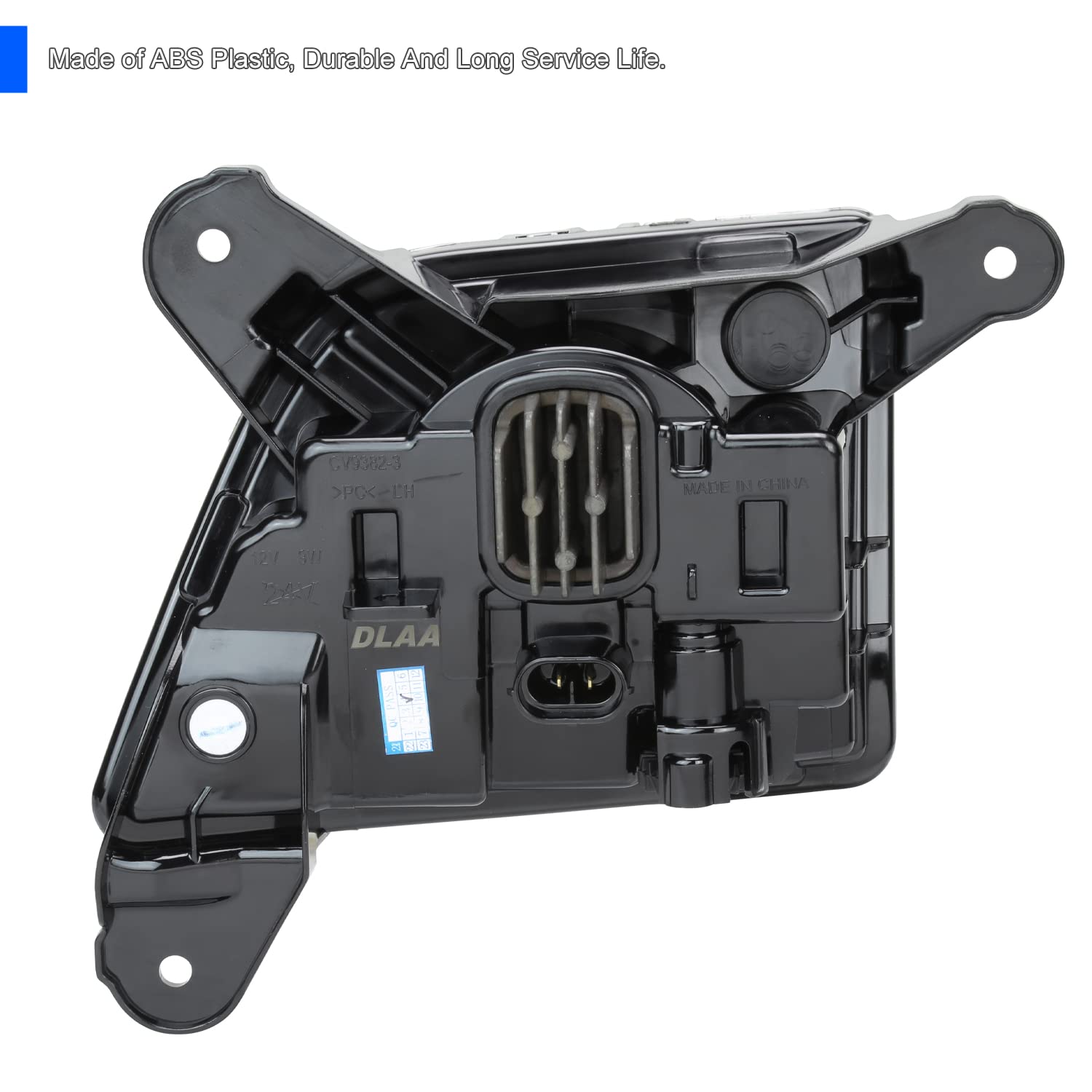 Smoke LED Fog Lights Spec-D Tuning with Universal Wiring and Switch Compatible with 2019-2022 Chevrolet Silverado 1500, 2020-2022 Silverado 2500HD/3500HD