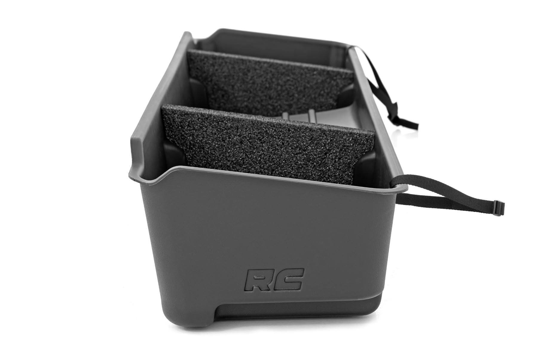 Rough Country Under Seat Storage for GMC Sierra & Chevy Silverado 1500/2500/3500 (1999-2006) Extended Cab - Durable, Anti-Skid Thermoplastic, Custom-Fit Underseat Truck Storage