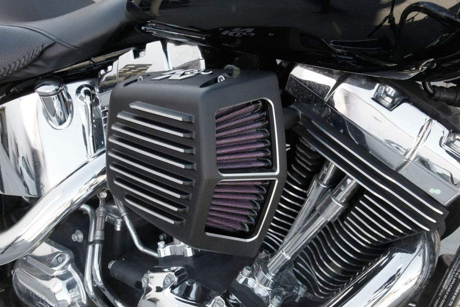 Cold Air Intake System K&N: High-Flow Air Filter, Increase Performance & Acceleration: Compatible with 2001-2017 Harley Davidson: (See Product Description for Selected Models) RK-3950