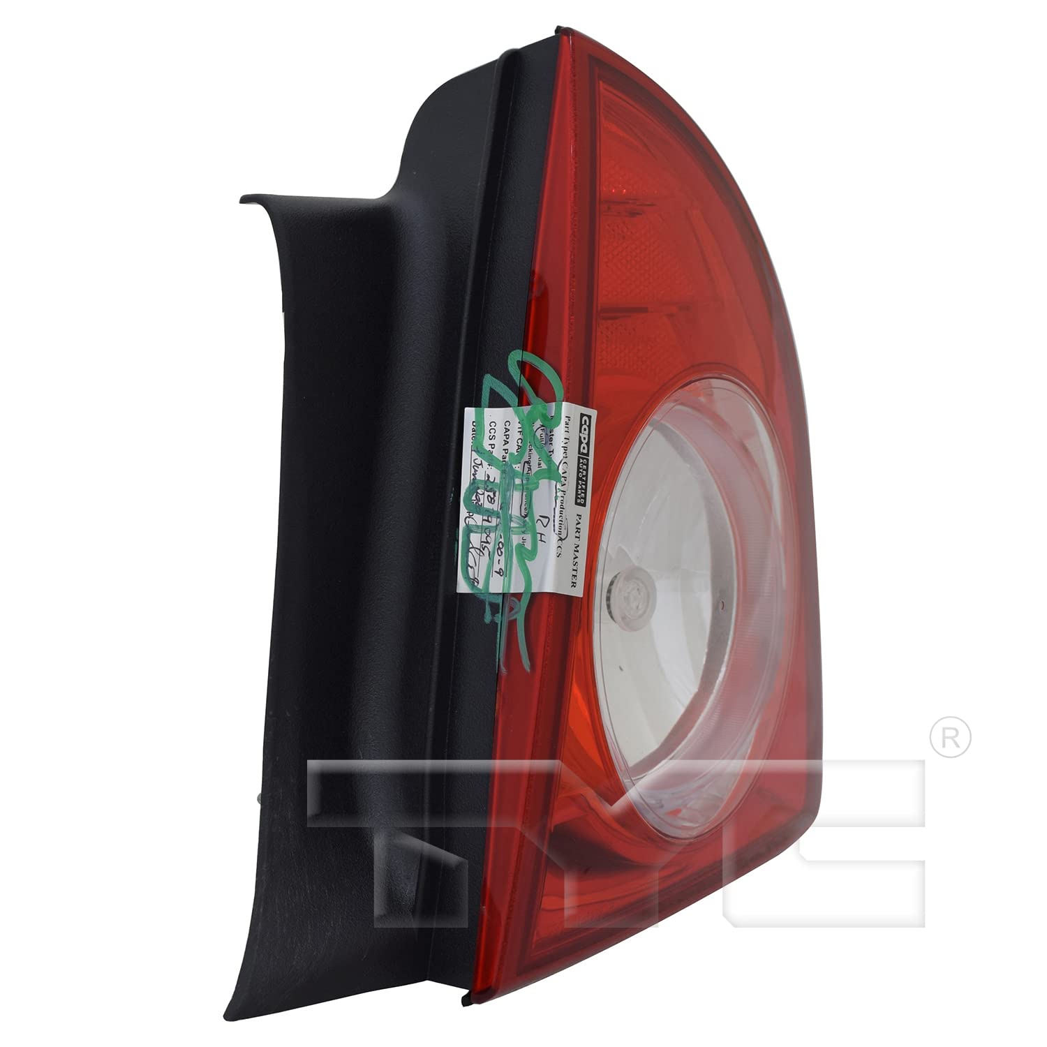 Right TYC Tail Light Assembly Compatible with 2008-2012 Chevrolet Malibu