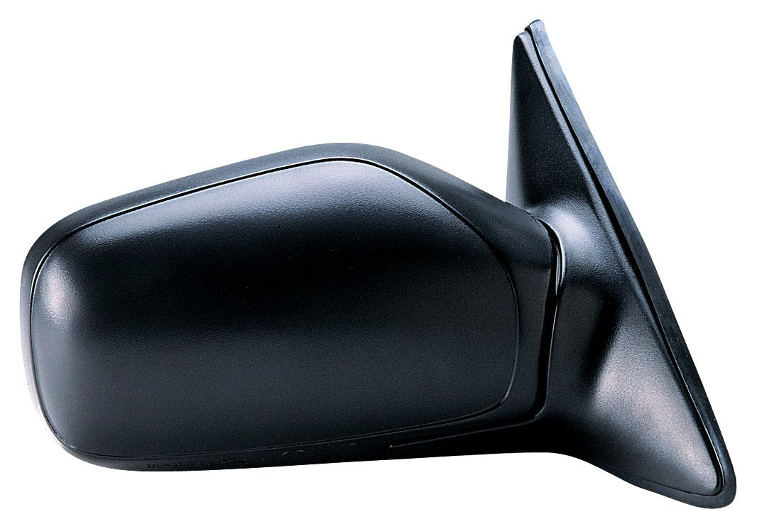 Fit System Side Mirror Passenger for Nissan Sentra Sedan, Japan Built, Foldaway, Manual, Black