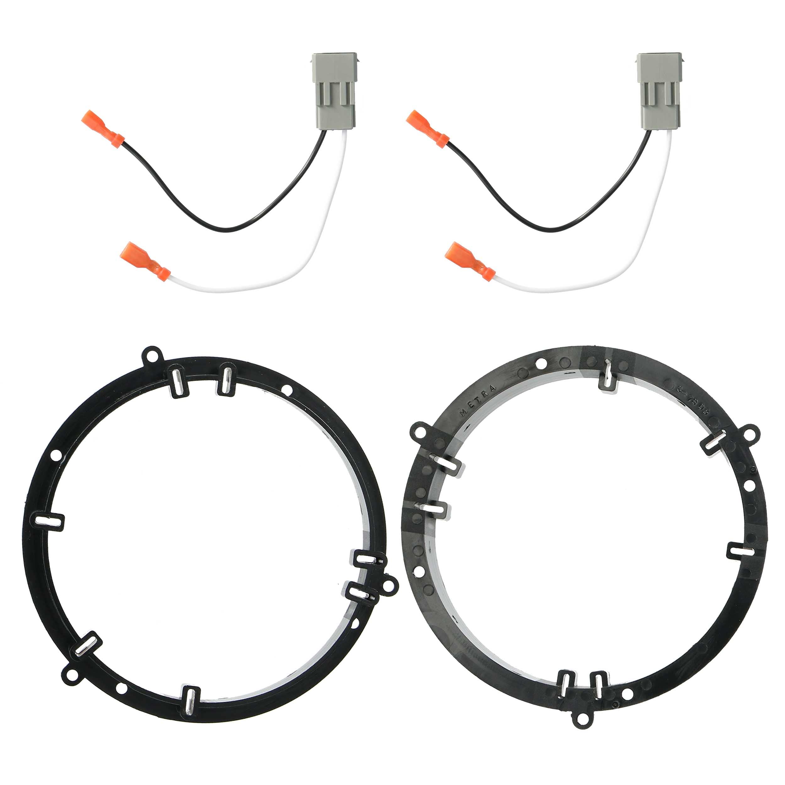 Volkswagen METRA - 1998-2015 Speaker Adapter Kit - Front (82-VW1)