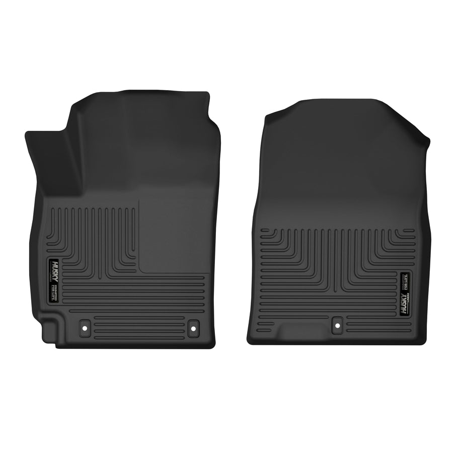 Husky Liners Floor Mats X-act Contour | Fits 2018-2023 Hyundai Kona | Front Row, 2-pc Black - 51831