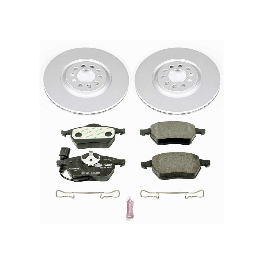 Euro-Stop Power Stop ESK914 Brake Kit Front Audi Volkswagen