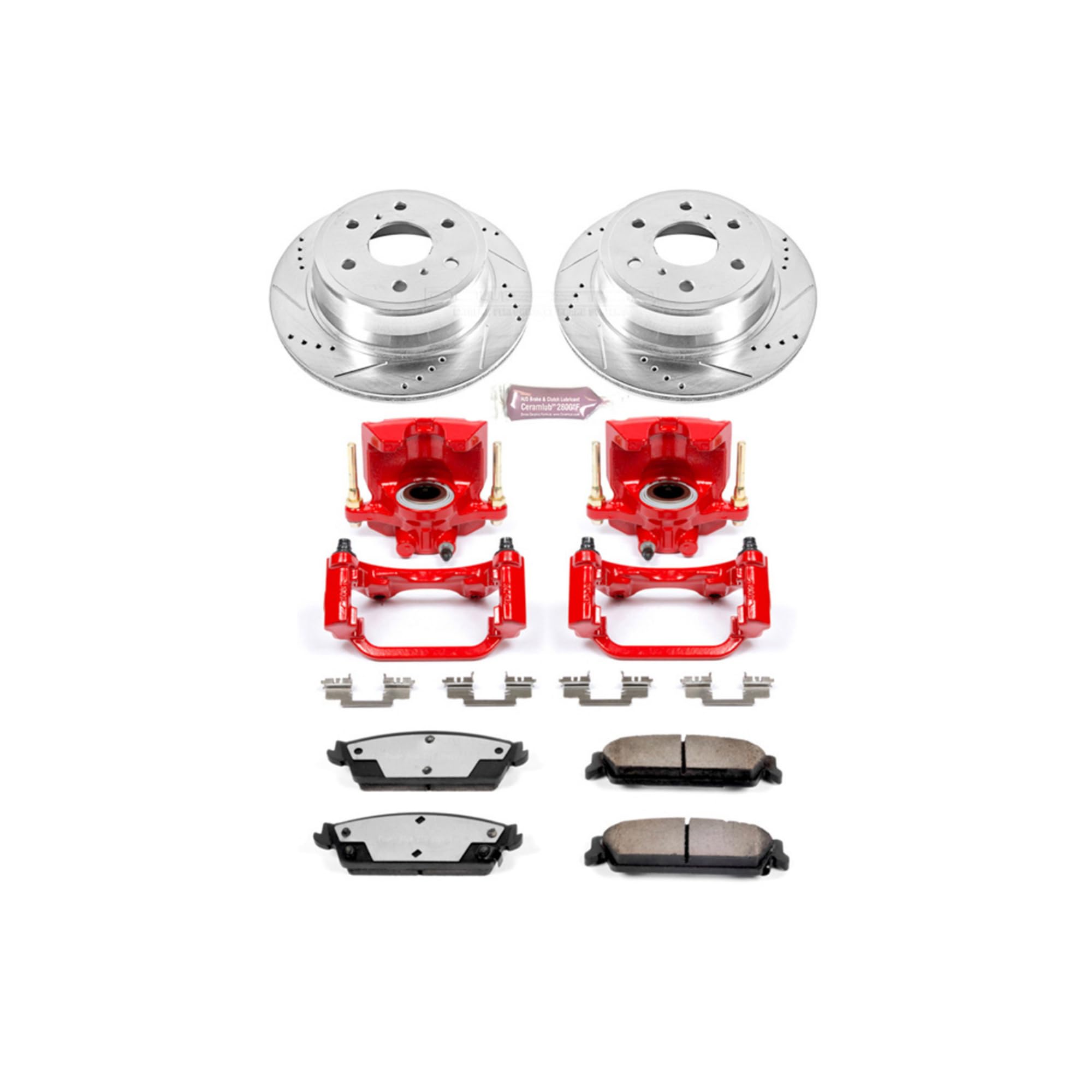 Rear Power Stop Z36 Truck and Tow Brake Kit with KC2083-36 Calipers
