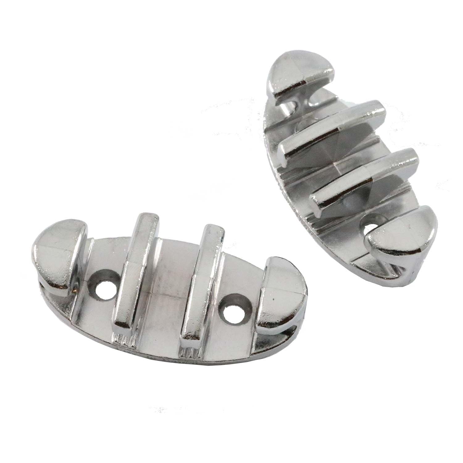 Marine Rope Cleat Panther 3" Zinc Plated-2 Per Pack