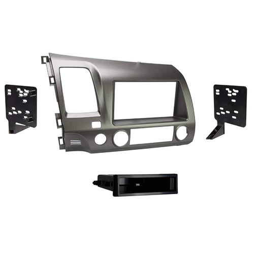 Honda Civic Metra 99-7816T 2006-2011 DIN/DDIN in-Dash Radio Install Kit - Taupe