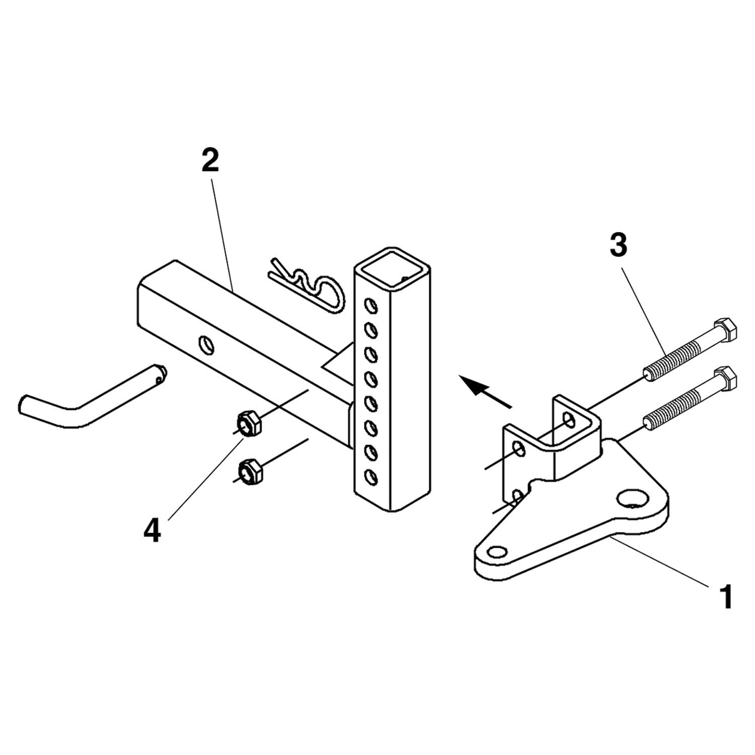 Adjustable Fulton Ball Mount
