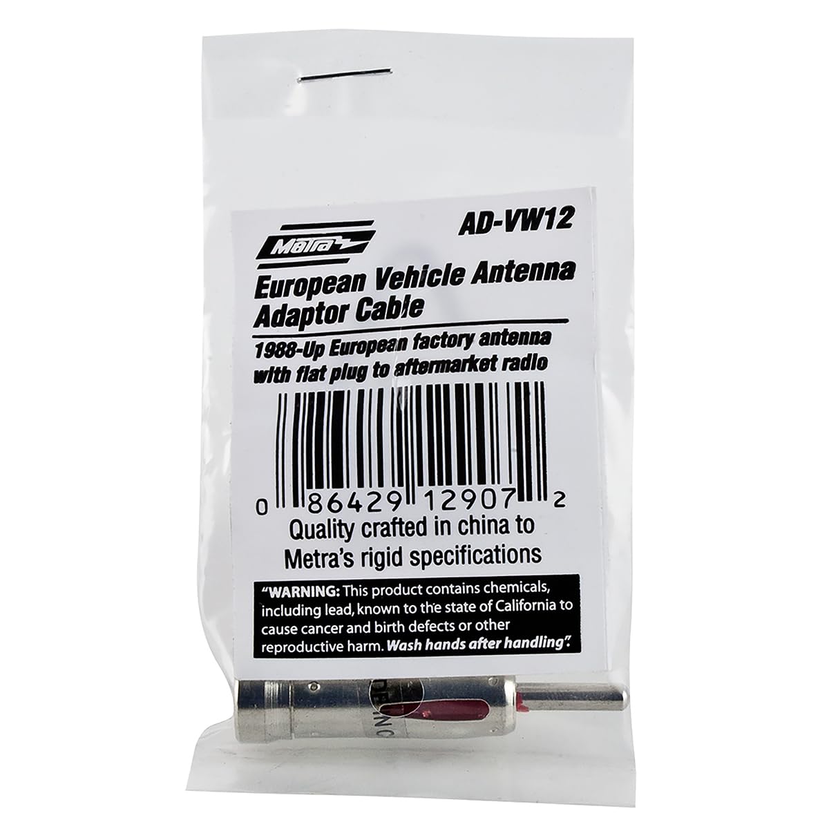 Metra Antenna ADVW-12 Adaptor for 1998-2005 Volkswagon/Audi/BMW/Mercury