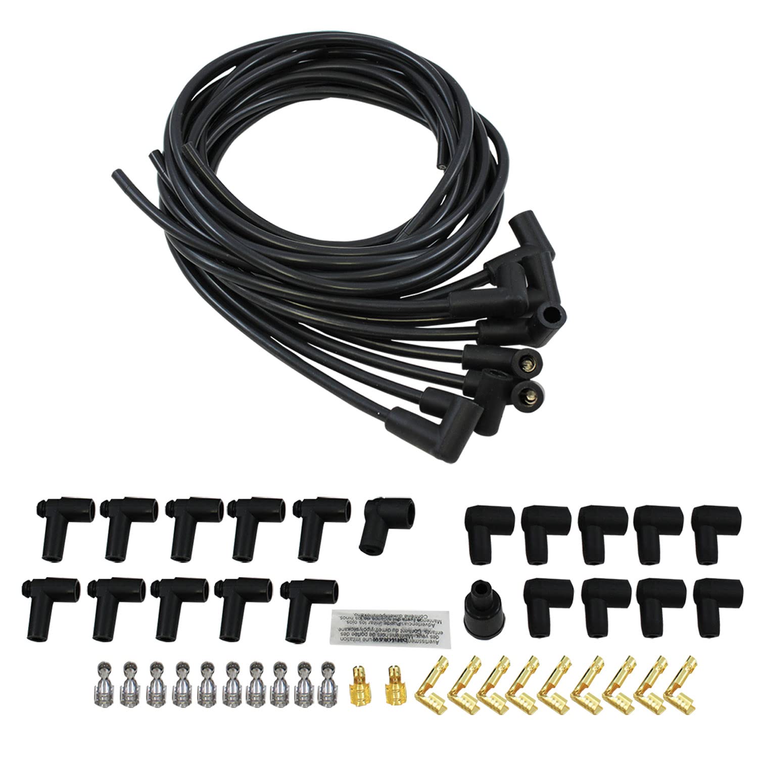 3001BK Speedfx Spark Plg Wires Uni. Fit 8.5 Bk 90