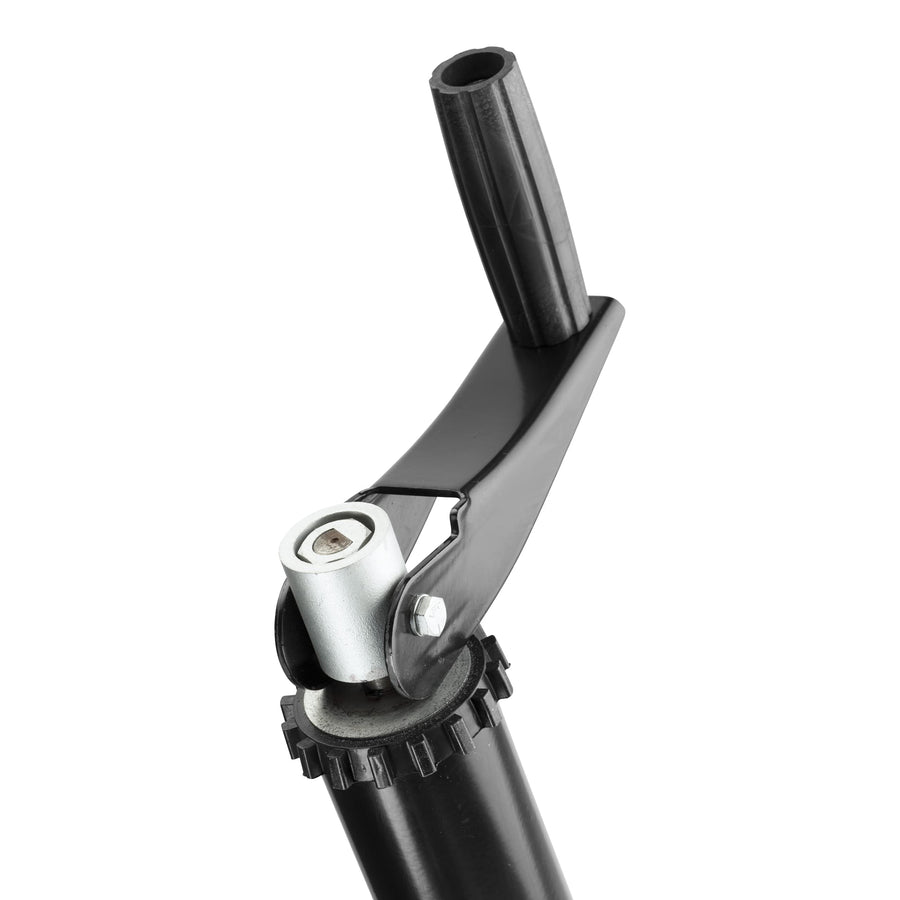 Lippert Quick Drop Tongue Jack for 5th Wheel RVs, A-Frame Travel, Cargo, and Utility Trailers, Black