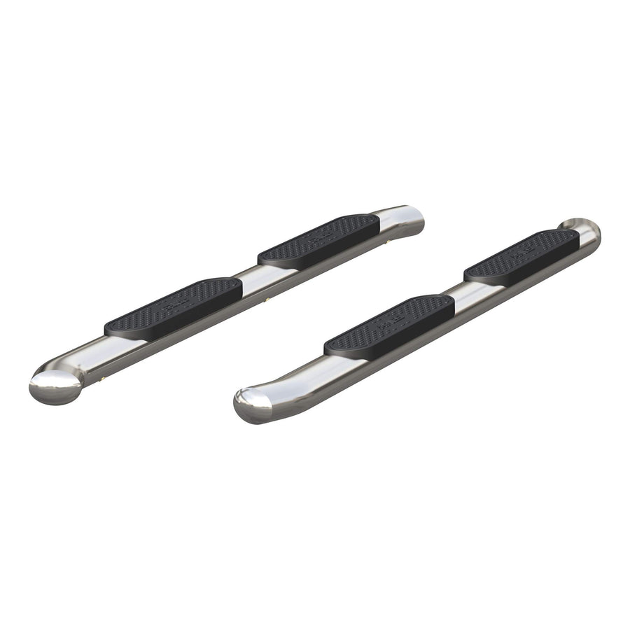 4-Inch Oval Polished Stainless Steel ARIES Nerf Bars, Select Dodge, Ram 1500