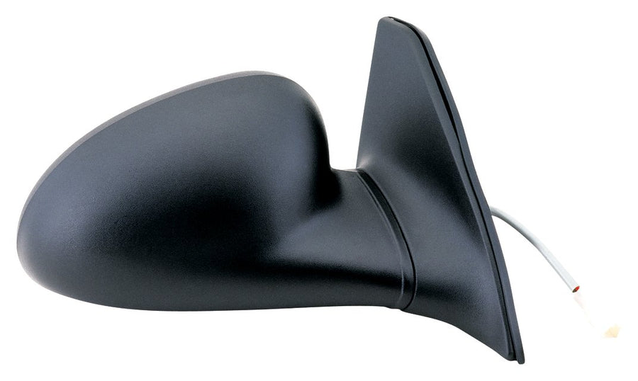 Fit System Mirror Passenger Side for Ford Escort Sedan, Mercury Tracer, Black, Non-Foldaway, Power