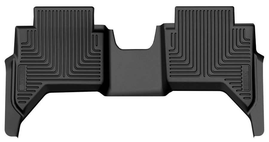 Husky Liners Floor Mats X-act Contour | Fits 2024 Ford Ranger, SUPERCREW CAB ONLY | 2nd Row, 1-pc Black - 54121