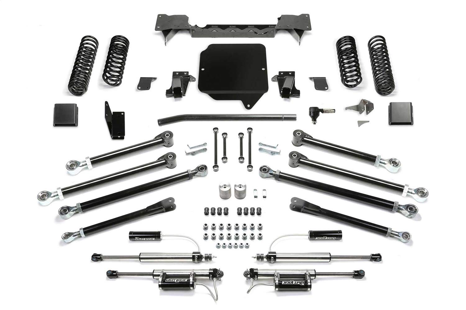 Fabtech Crawler K4170DL Lift Kit 3 in. Lift w/Dirt Logic 2.25 Resi Shocks Crawler Lift Kit