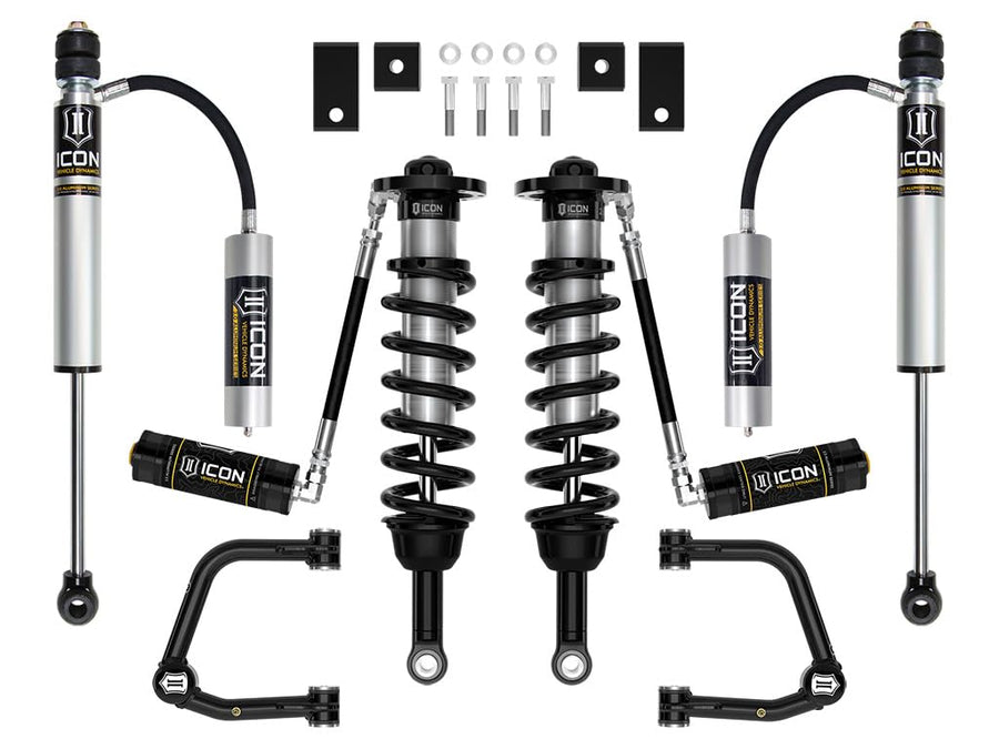 ICON, Stage 6, 2.5 Suspension System, 2-3.5" Lift, Tubular, Compatible with 22-23 Toyotaa Tundra, K53196T