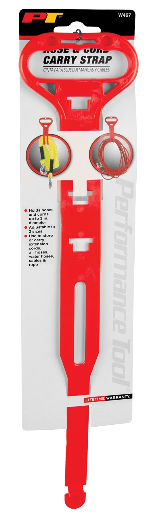 Hose and Cord Carry Strap Performance Tool W467 - Efficient Tool Organization and Transportation Solution for Easy Mobility