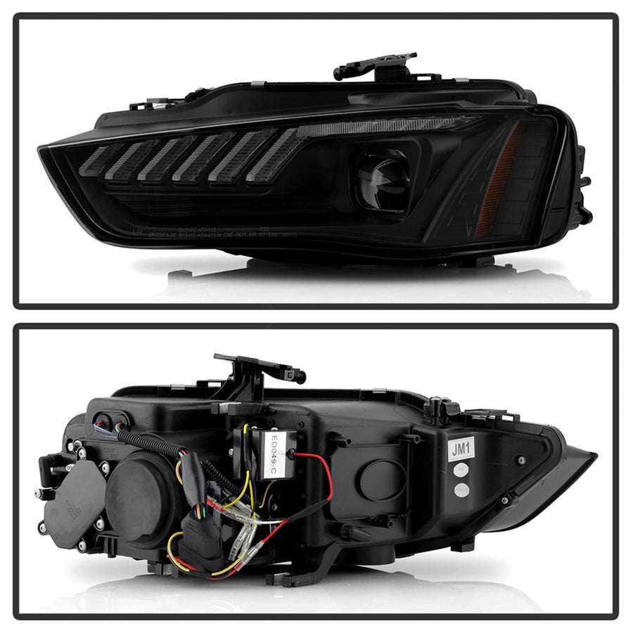 Headlights Spyder Apex (PRO-YD-AA413HALAP-BK)