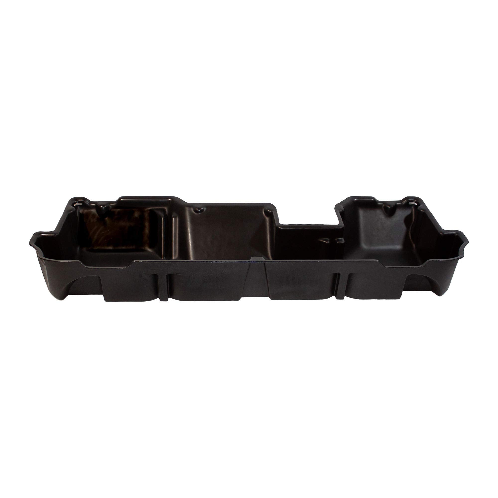 Under Seat Storage DU-HA fits 2019-2024 Ram 1500 Crew Cab New Body Style | Black Heavy-Duty Back Seat Organizer, Includes 2-Piece Dividers | 30100