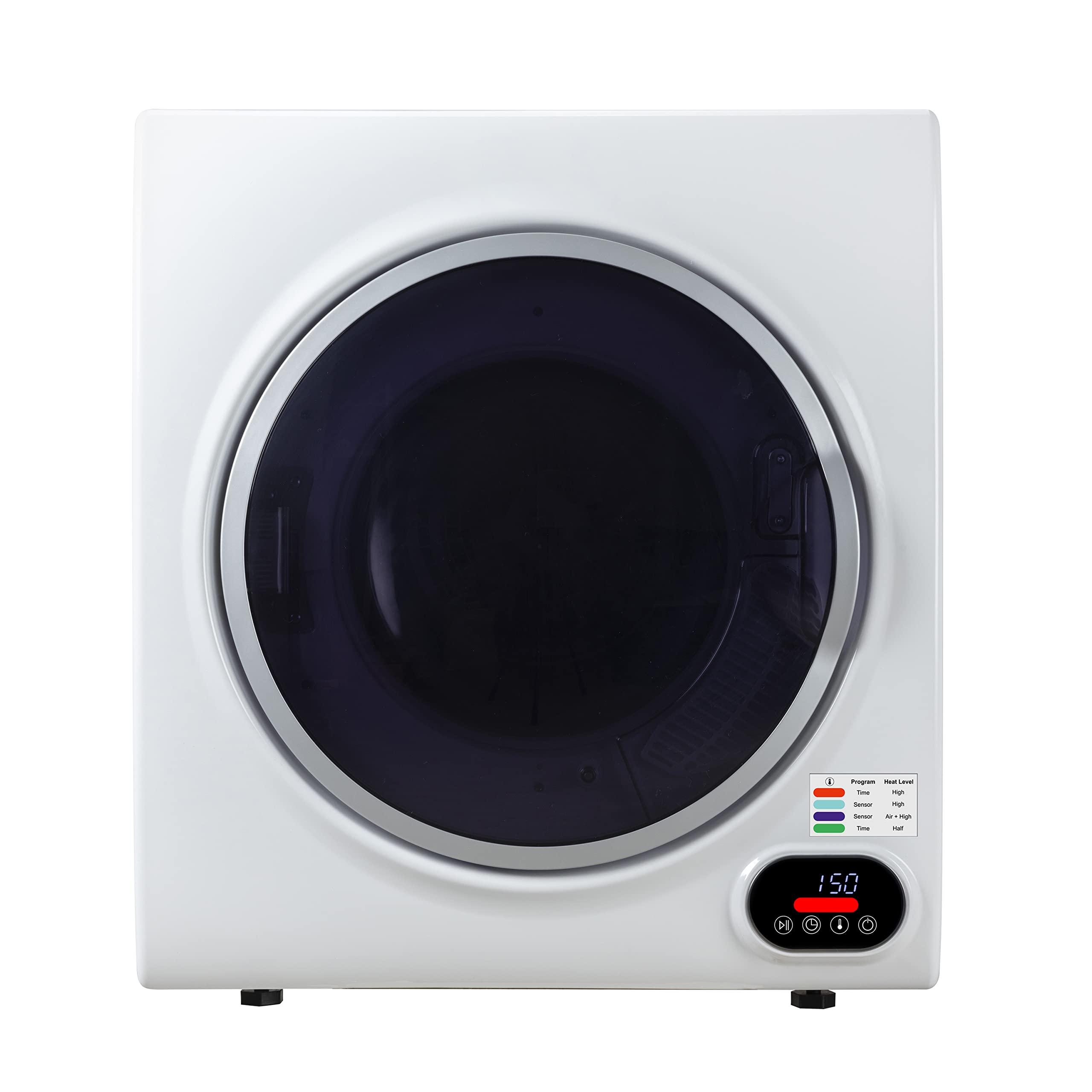 Equator 110V 3.5 cu.ft. Compact Digital Vented Sensor Dryer (ED 852 White)