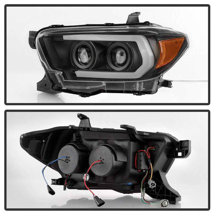 Projector Headlight Spyder - (PRO-YD-TT16-LB-BK)