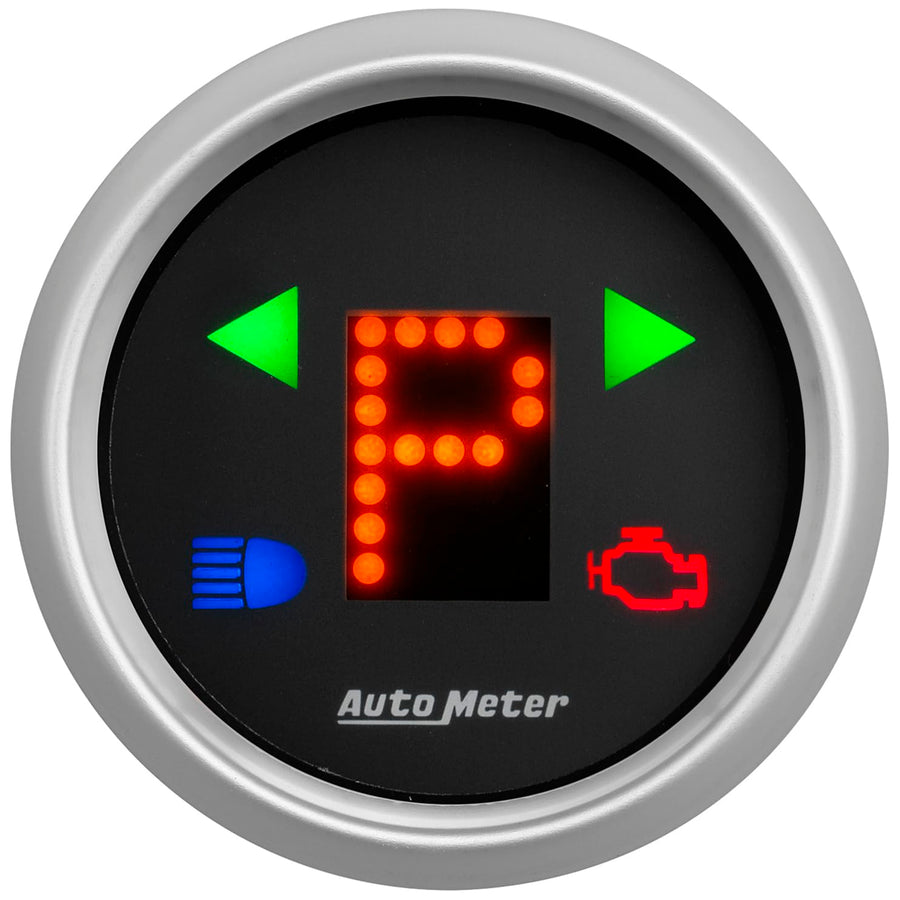 2-1/16" Auto Meter Gear Shift Indicator Gauge (3359)