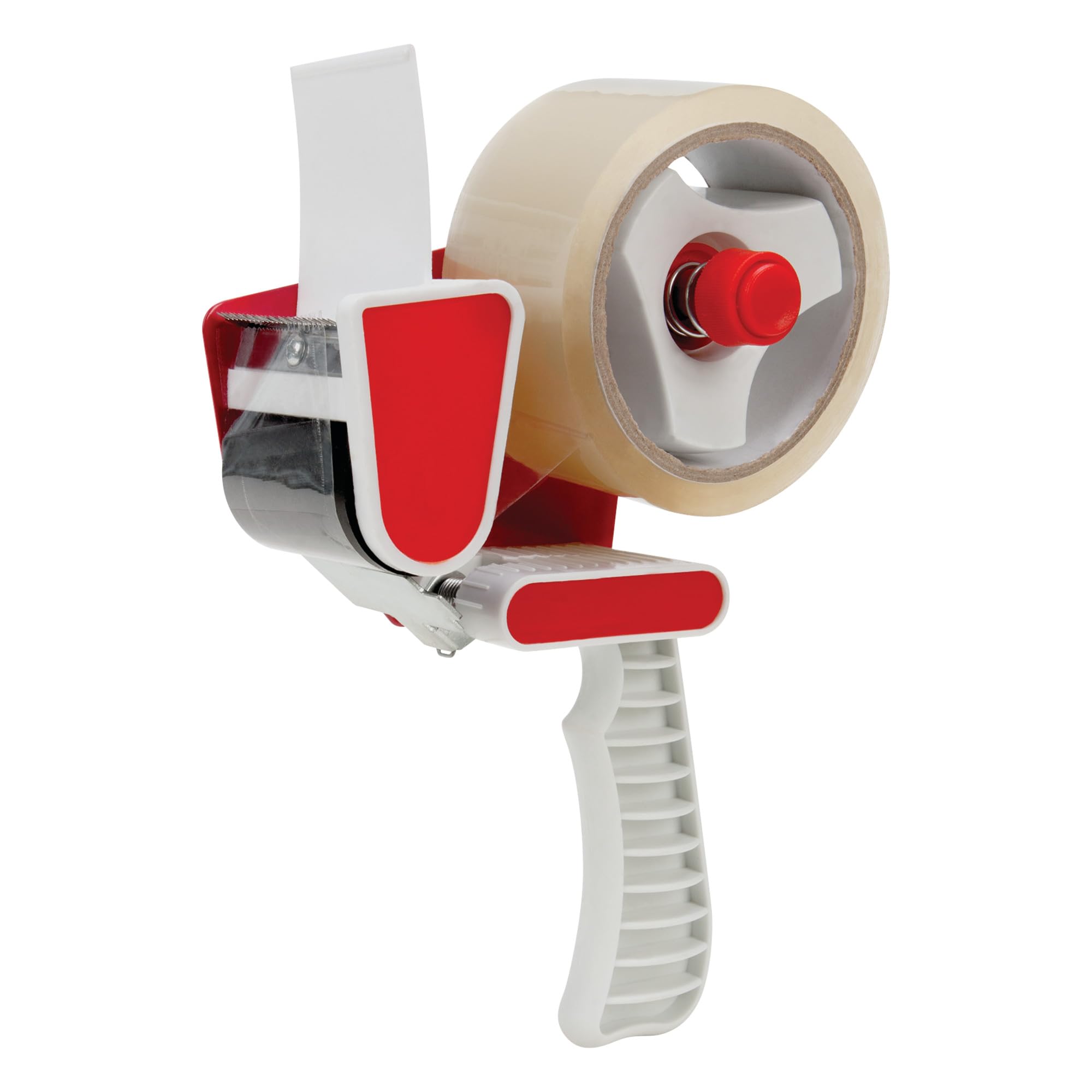 Tape Gun Performance Tool 1518 with Packing Tape - Ergonomic Design for Comfortable Use and Effortless Packing of Boxes and Parcels