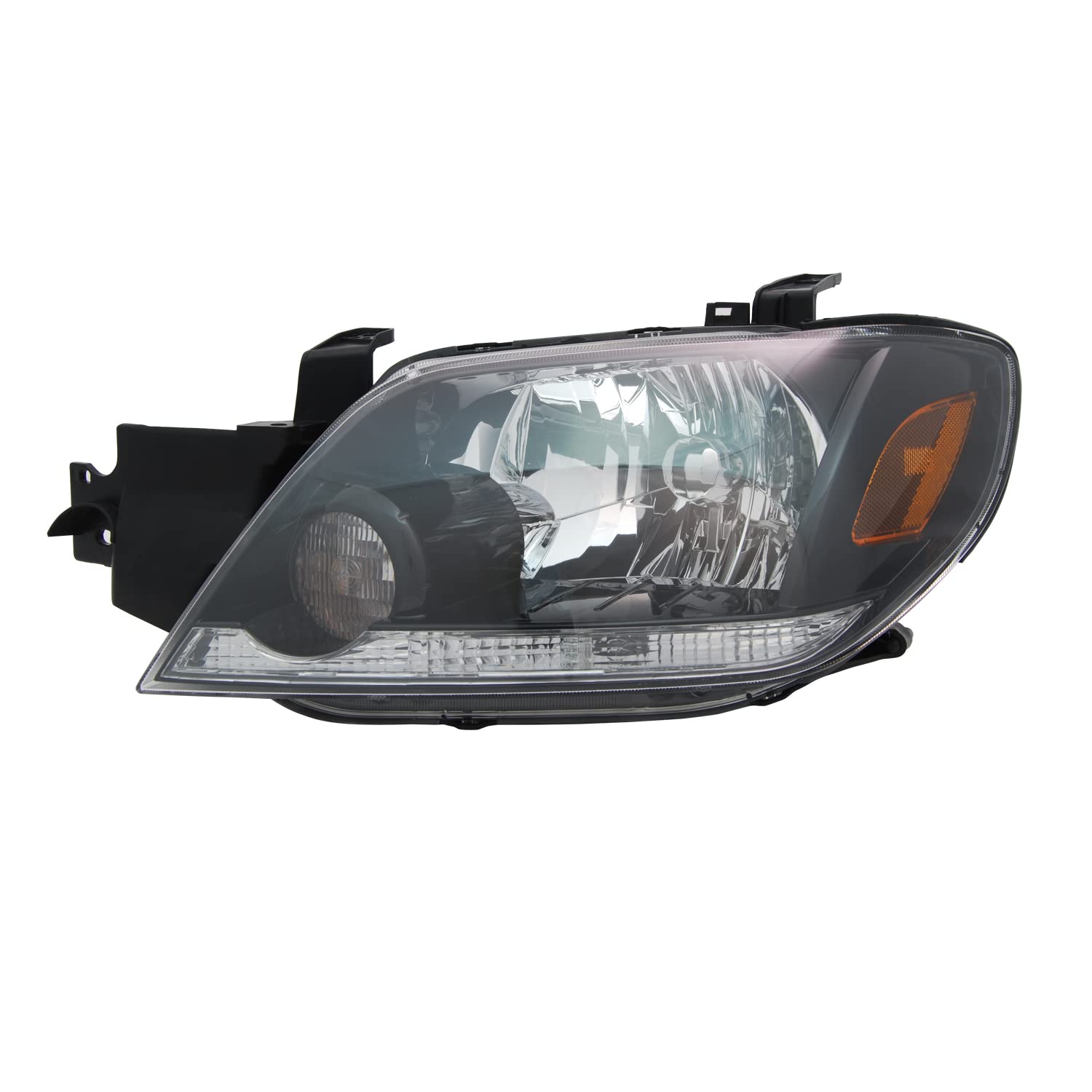 Left TYC Headlight Assembly Compatible with 2003-2004 Mitsubishi Outlander