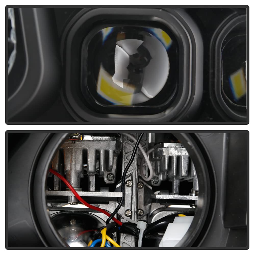 Xtune Spyder - LED Headlight (PRO-JH-TTU14-FLED-BK)