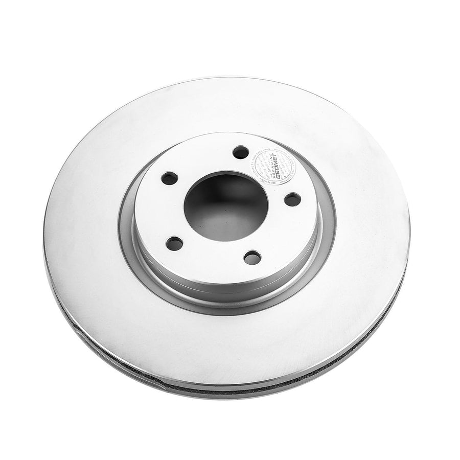 Power Stop Front JBR1315EVC Evolution Genuine Geomet Coated Brake Rotor For Mazda 3 2007-2013 [Model Specific]