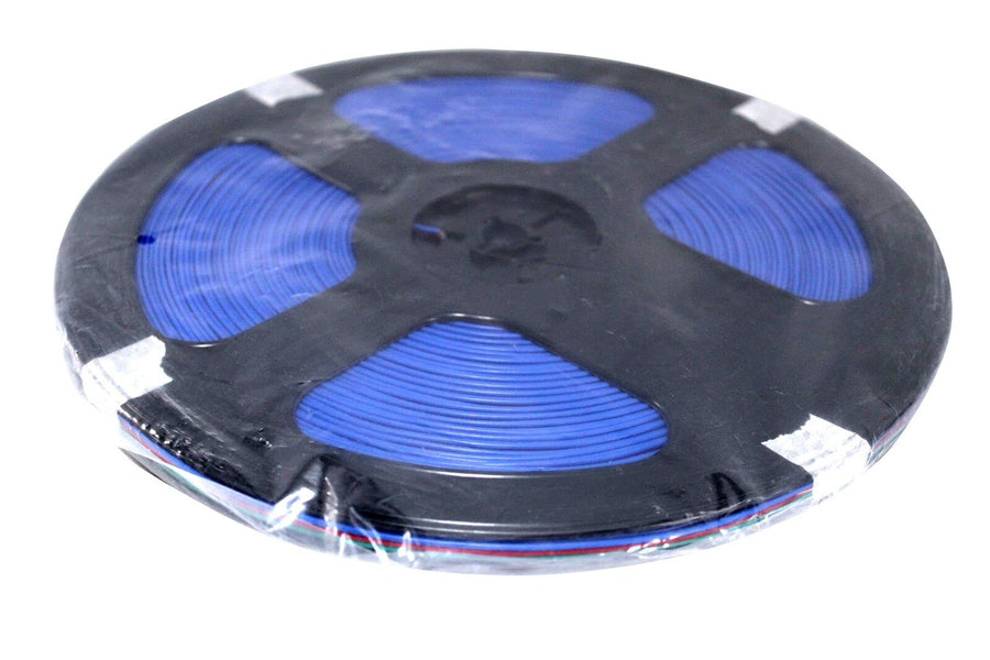 Heise - RGB Wire 4 Conduct for HE-5MRGB-1 Strip-100Ft Ea (HE-RGBWIRE100-1)