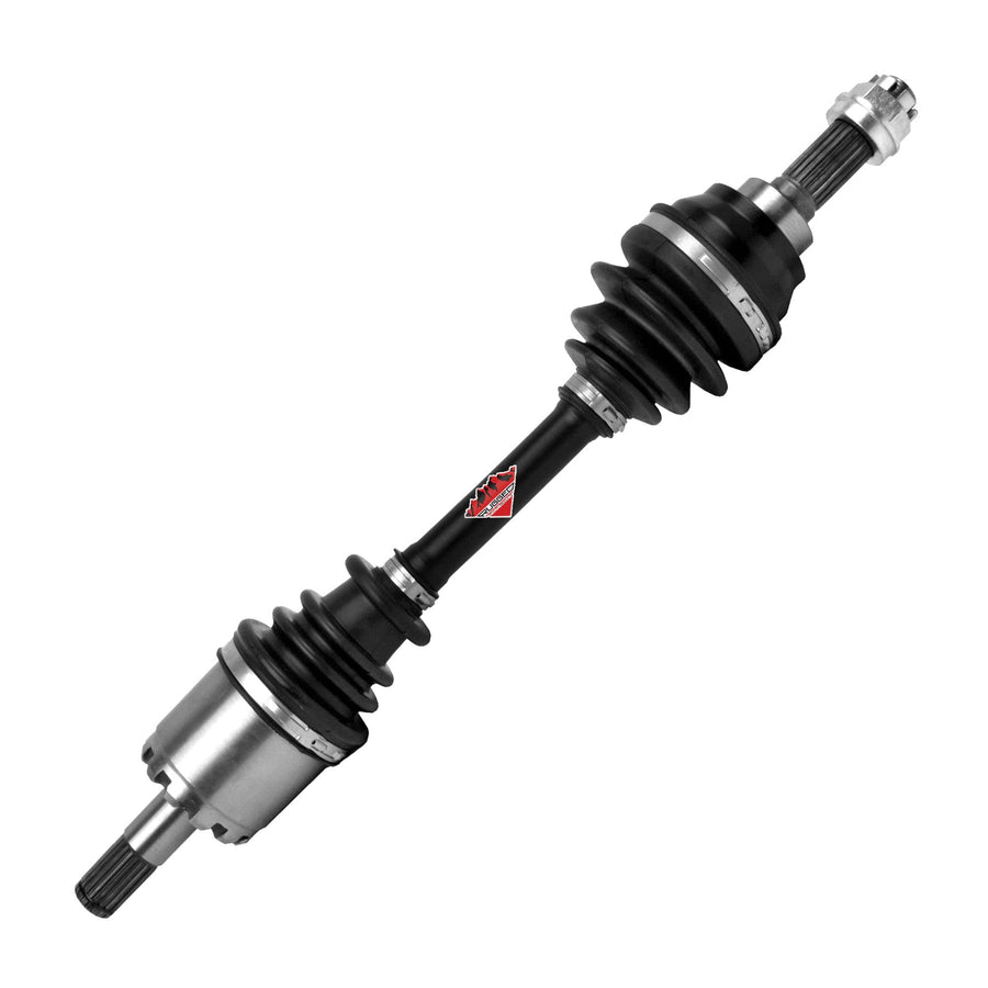 Performance Rugged Front Left Axle for (2002-13) Kawasaki Prairie/Brute Force, CNC Precision Components, Stainless-Steel Clamps Coated, Easy Install OEM: 59266-1122, 59266-1129, 59266-1135
