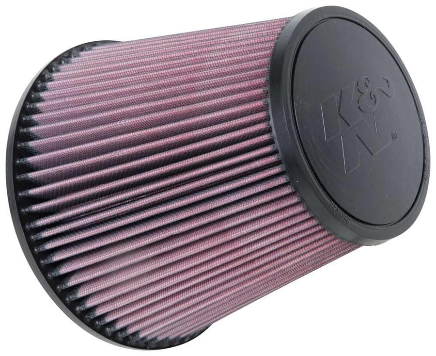K&N Original High-Flow Lifetime Universal Clamp-On Air Filter: Performance, Premium, Washable: Flange Diameter: 3.875 In, Filter Height: 7.0 In, Flange Length: 1.5 In, Shape: Round Tapered, RU-1029