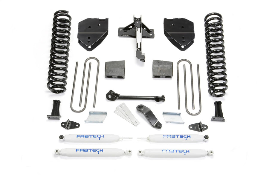 Fabtech Basic Lift System K2252 4 in. Lift w/Performance Shocks