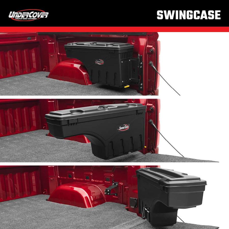 Undercover RealTruck SwingCase Truck Bed Storage Box | SC107D | Fits 2023-2025 Chevy/GMC Colorado/Canyon Drivers Side