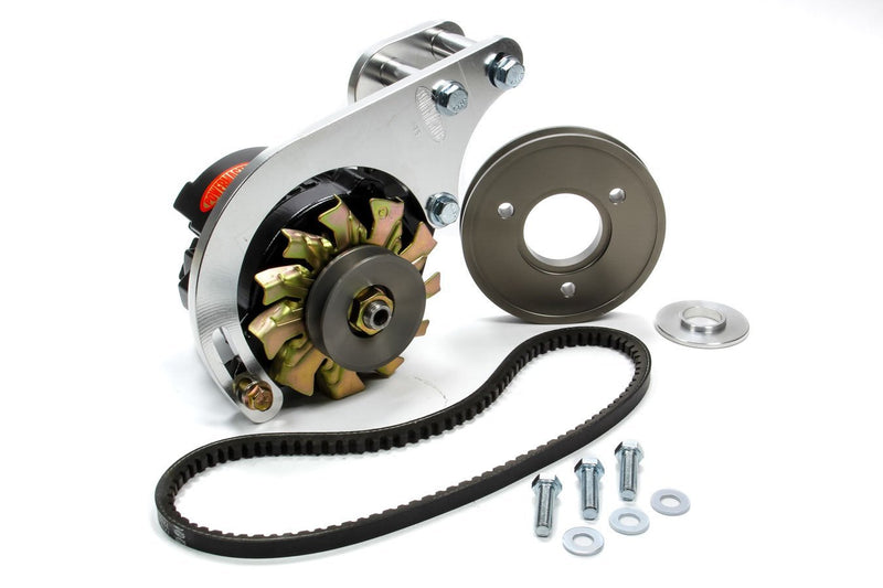 Alternator Kit Powermaster Pro Series Low Mount [SBC] w/8062 100A Alt