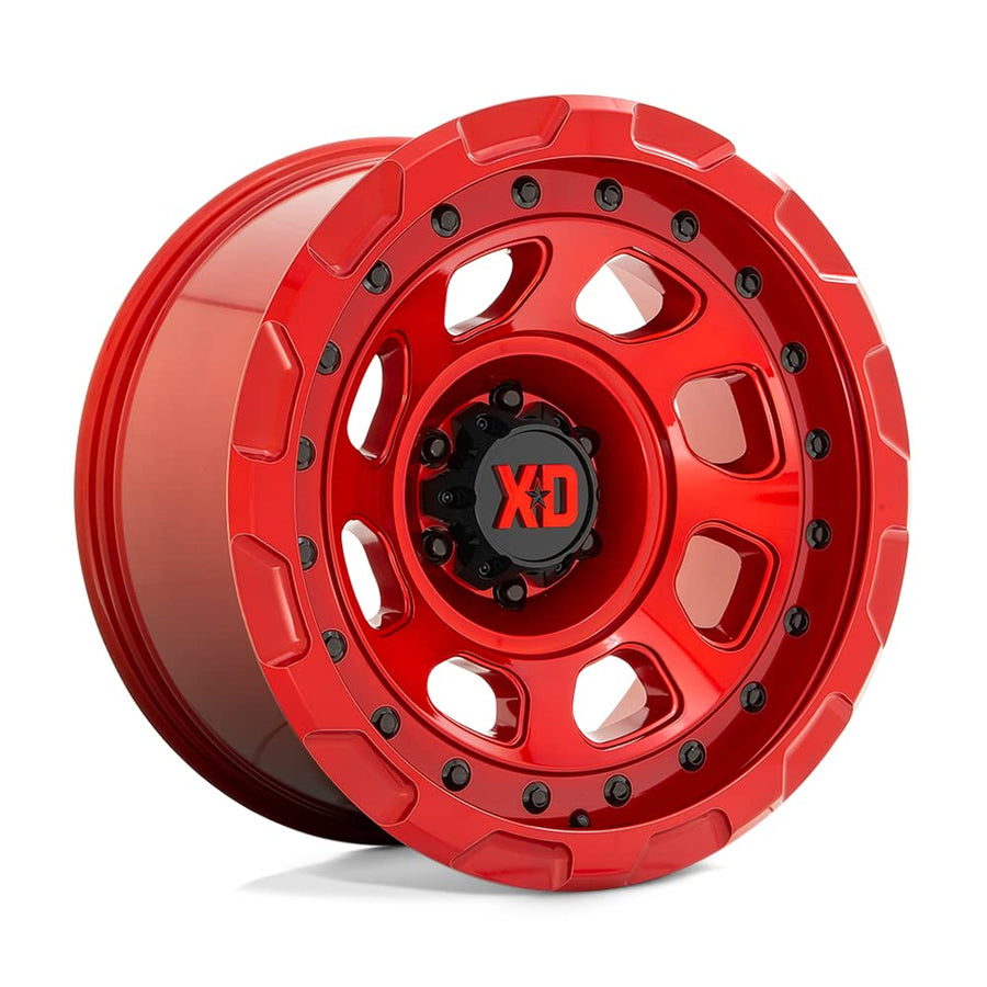 Xd861 Storm Candy RED XD Wheels Wheel with Alloy Steel (17 x 9. inches /6 x 106 mm, -12 mm Offset)
