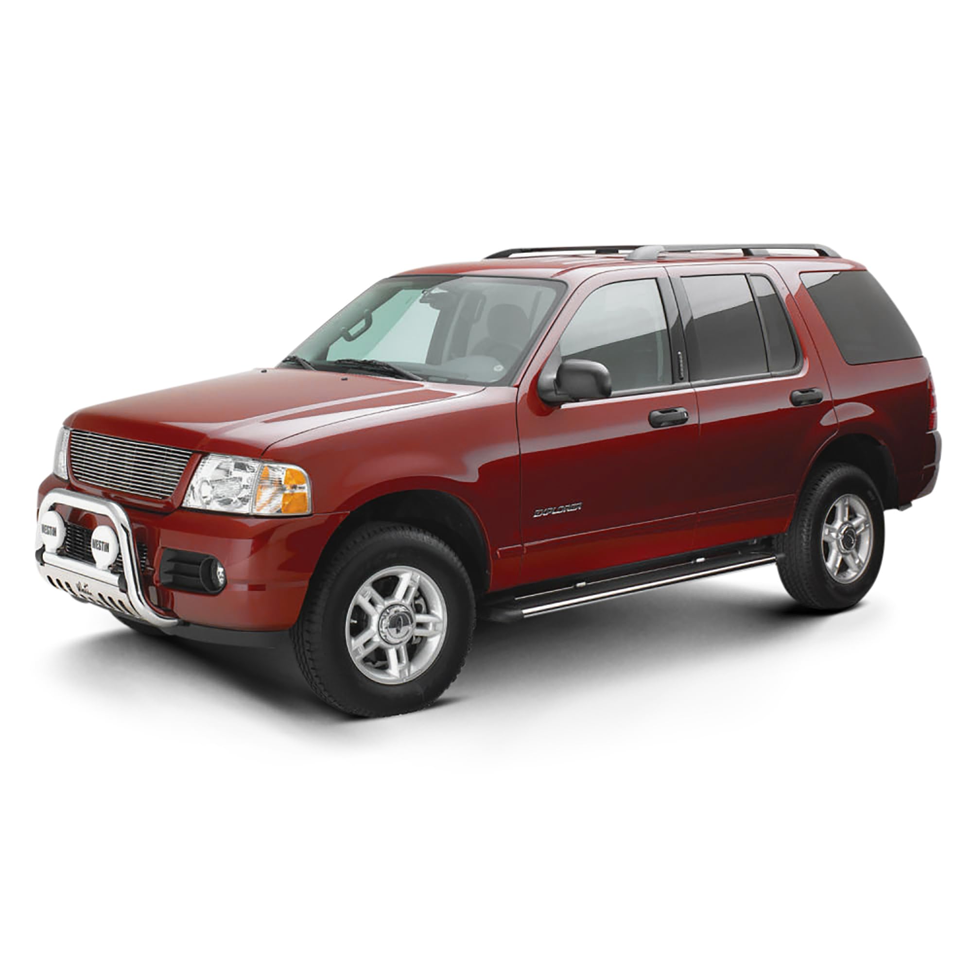 27-6650 Westin Sure-Grip Running Boards Aluminum Polished Pair 85 in. (Required Mounting Kit Sold Separately)