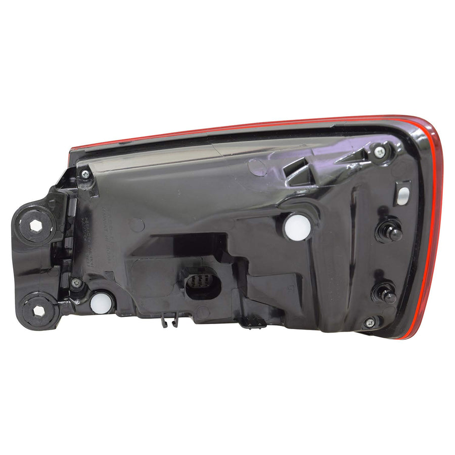 Left TYC Tail Light Assembly Compatible with 2015-2016 Audi A3