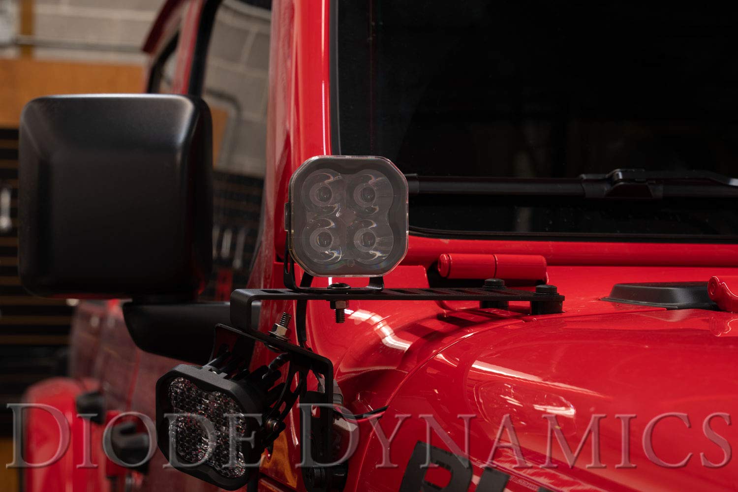 Clear Round Diode Dynamics SS3 LED Pod Cover