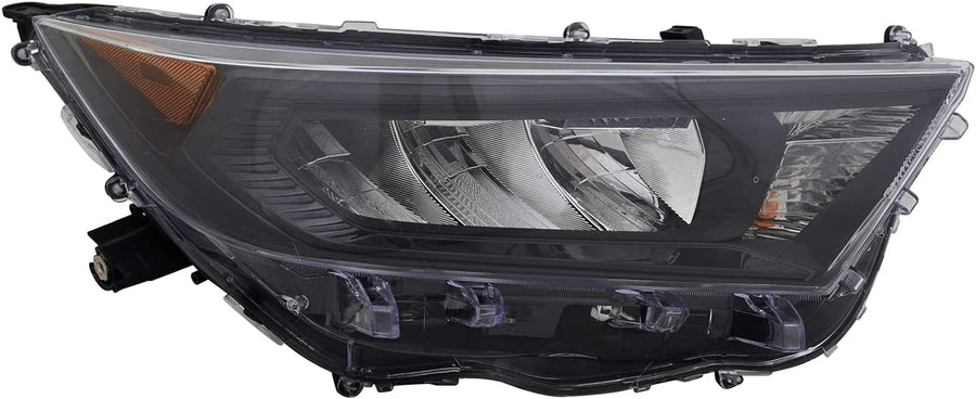 Right TYC Headlight Assembly Compatible with 2019-2021 Toyota Rav4