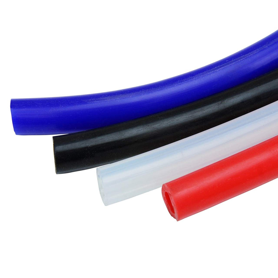 HPS Clear HTSVH3-CLEARx5 5' Length High Temperature Silicone Vacuum Tubing Hose (60 psi Maxium Pressure, 1/8" ID)