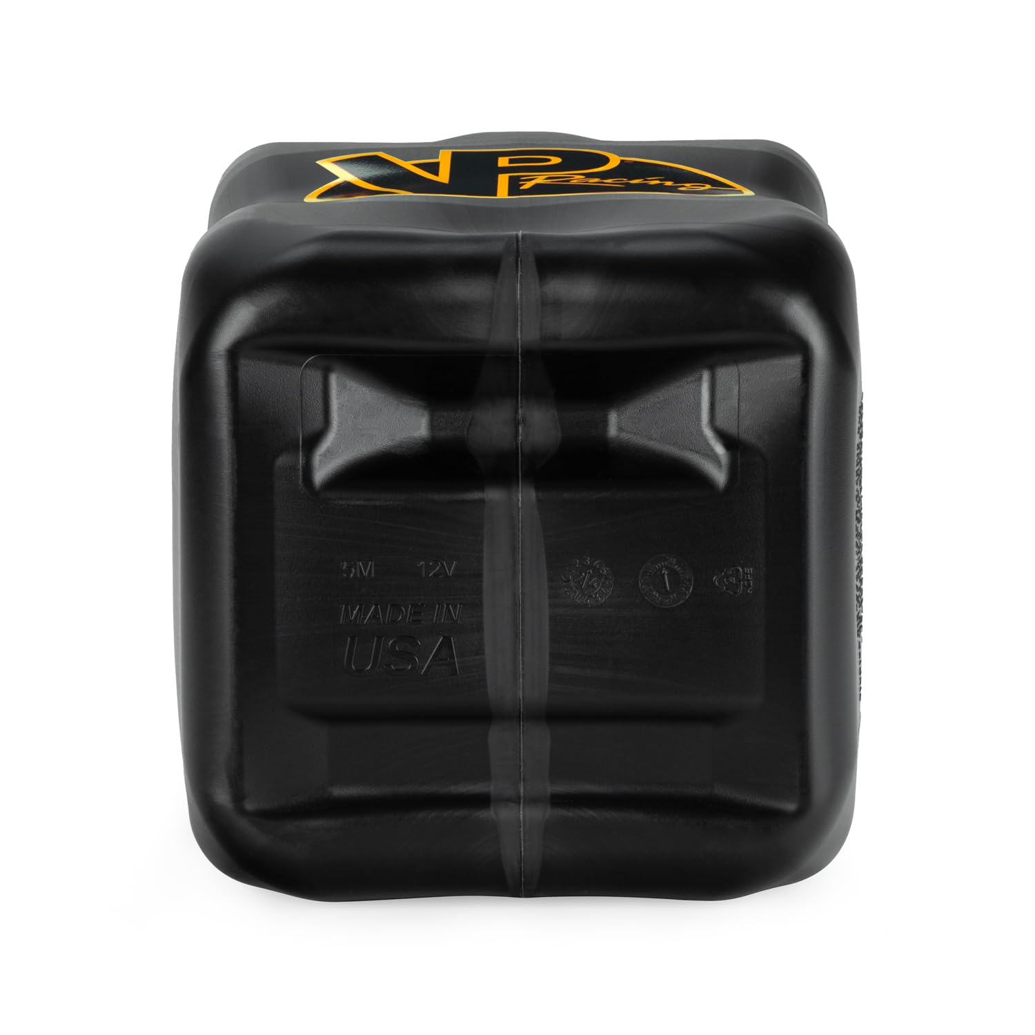 5.5 Gallon VP Racing Motorsport Jug V-Twin Sq. - Black/Orange