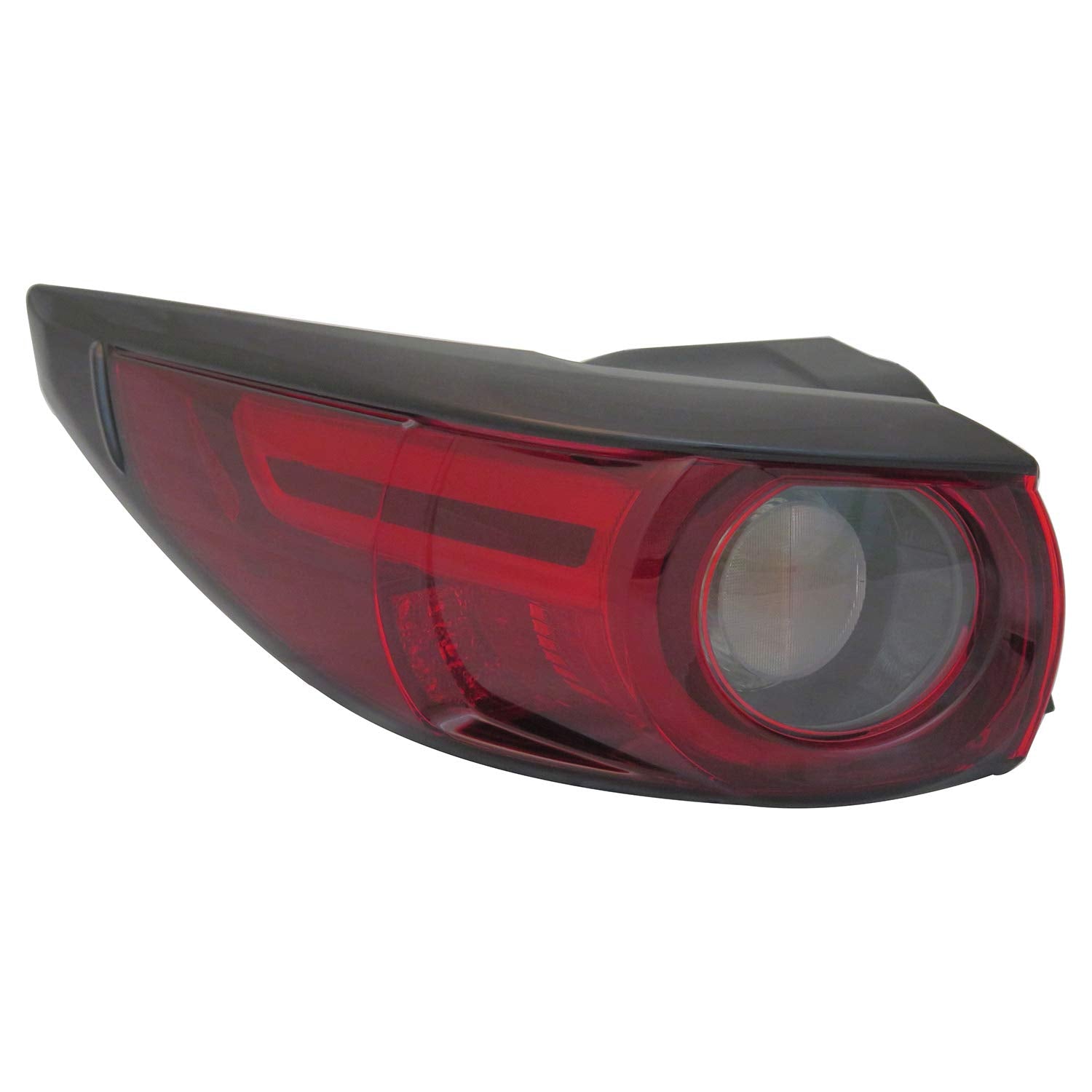 Left TYC Tail Light Assembly Compatible with 2017-2021 Mazda CX-5