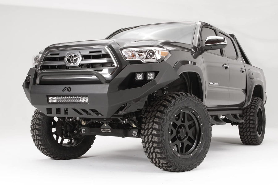 Toyota Tacoma fits Fab Fours Inc. TT16-D3653-1 Front Replacement Bumper