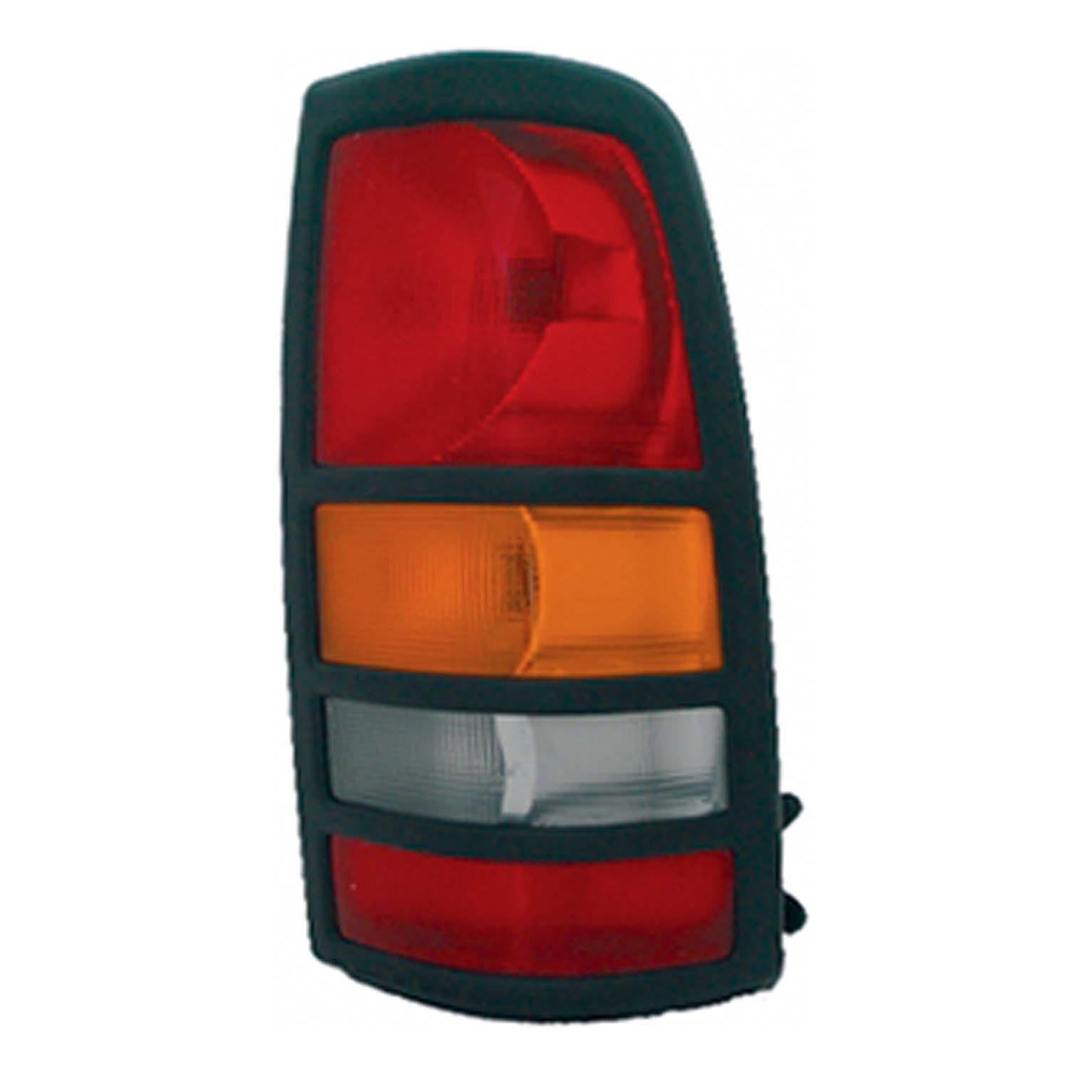 Right TYC Tail Light Assembly Compatible with 2001-2003 Chevrolet Silverado