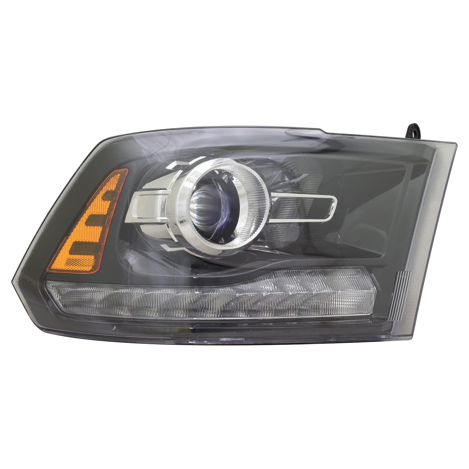 Right TYC Headlight Assembly Compatible with 2016-2018 Dodge Ram Pickup