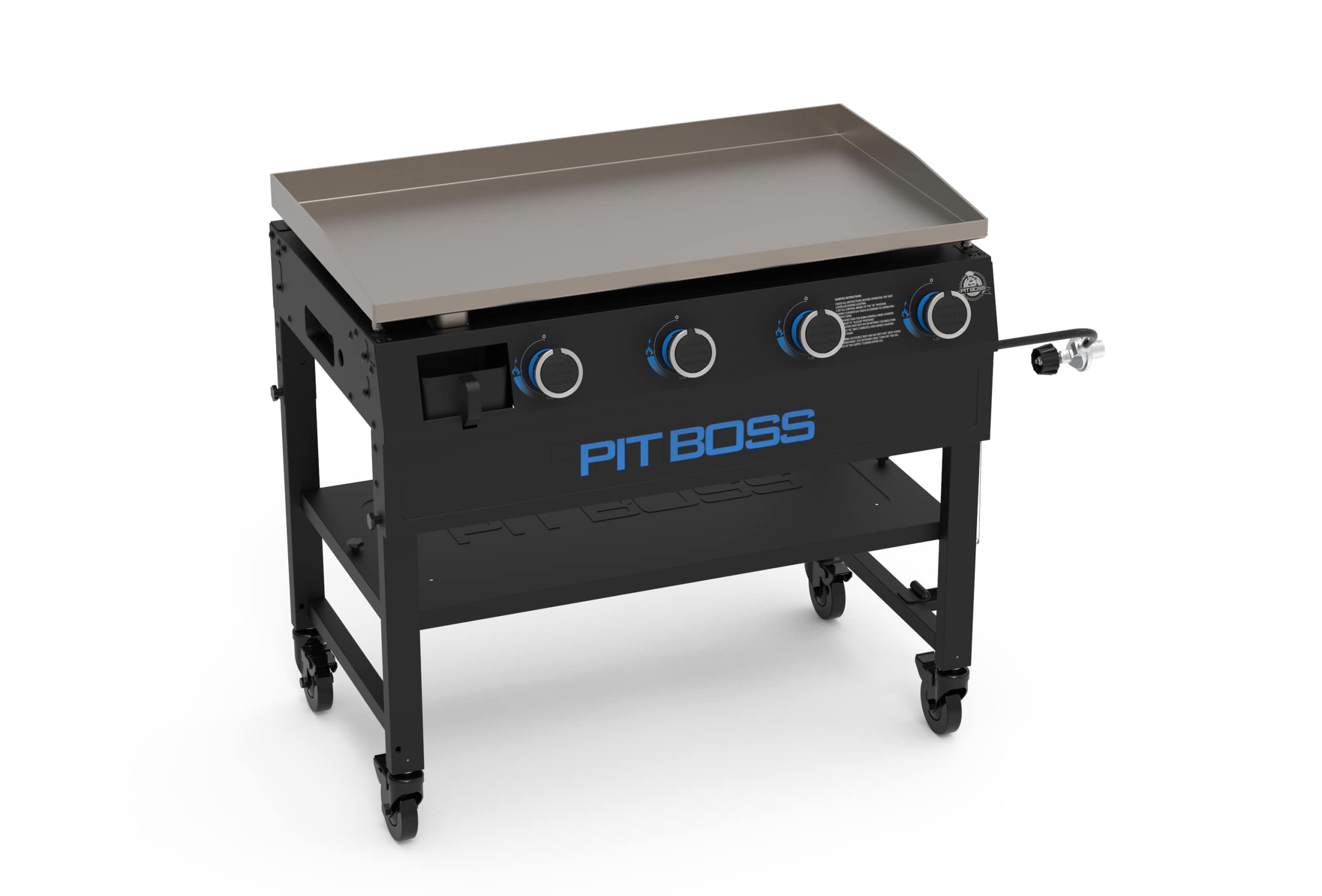 4-Burner Pit Boss 10962 Gas Griddle, Black