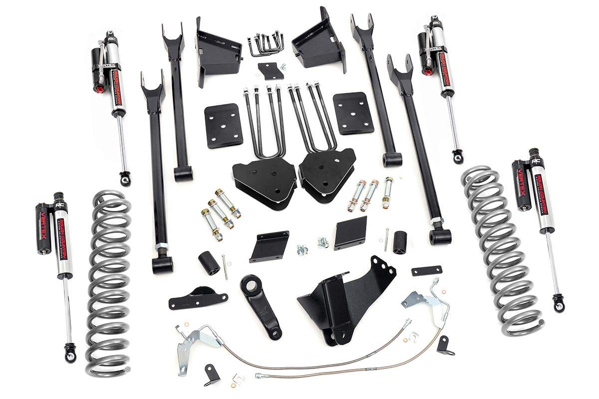 4-Link Rough Country 6" Lift Kit for 2011-2014 Ford Super Duty 4WD -56550